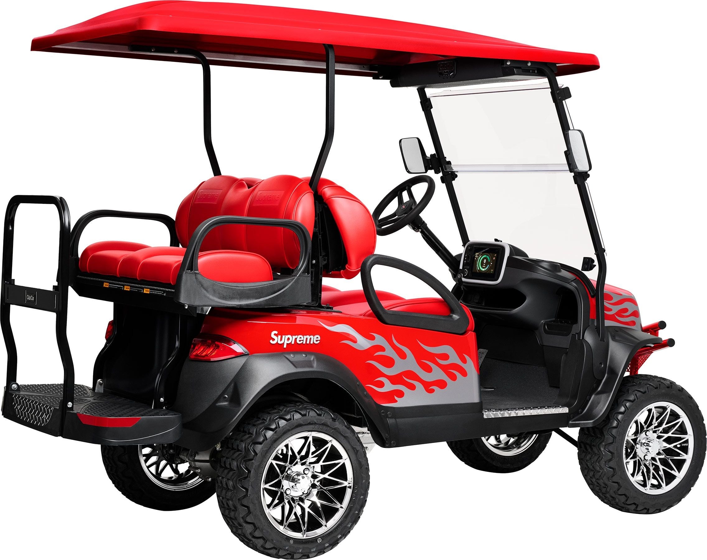 Supreme®/Club Car® 4-Passenger Onward® Lifted Golf Car view 2